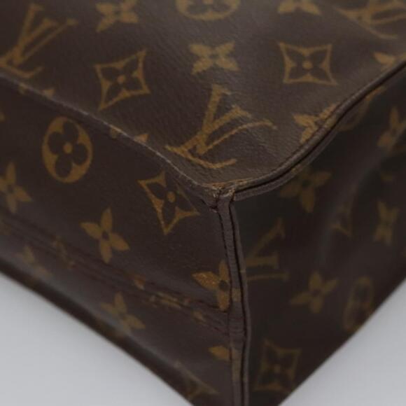 LOUIS VUITTON Monogram Sac Plat Hand Bag M51140 - Picture 14 of 16